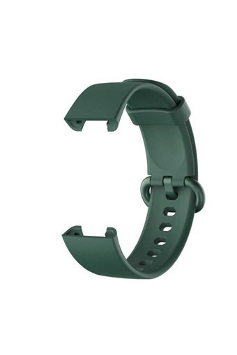 Fibaks Mi Watch Lite Silikon Yetişkin Akıllı Saat Kordonu Yeşil