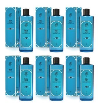 Rebul Aqua Cam Şişe Kolonya 6x270