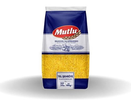 Mutlu Tel Şehriye Makarna 500 gr