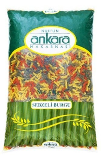 Nuh'un Ankara Sebzeli Burgu Makarna 5 kg
