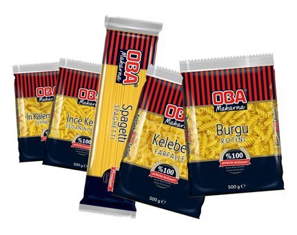 Oba Karışık Makarna 5x500 gr