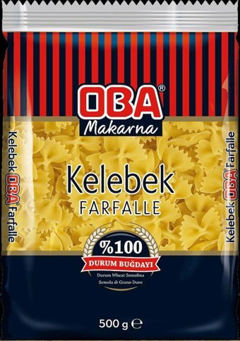 Oba Kelebek Makarna 24x500 gr