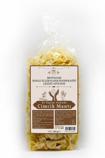 Kınalı Eller Kadın Kooperatifi Beypazarı Cimcik Mantı Makarna 250 gr