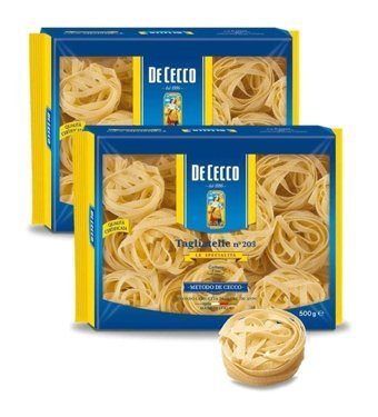 De Cecco Tagliatelle Fettuccine Makarna 2x500 gr
