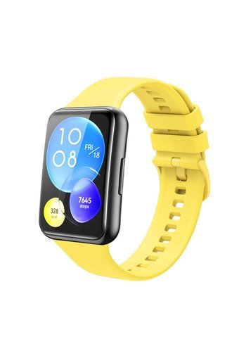 Fibaks Watch Fit 2 Silikon Yetişkin Akıllı Saat Kordonu Kırmızı