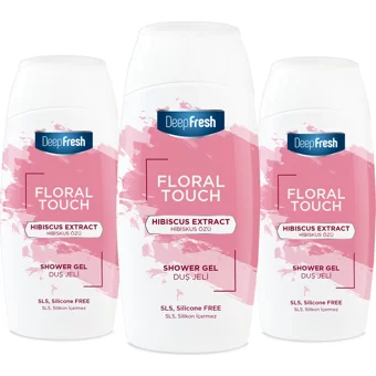 Deep Fresh Hibiskus Duş Jeli 3x400 ml