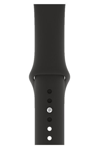 Technomen 1-2-3-4-5-6-7-8-Ultra Silikon 42-44-45 mm Yetişkin Akıllı Saat Kordonu Siyah