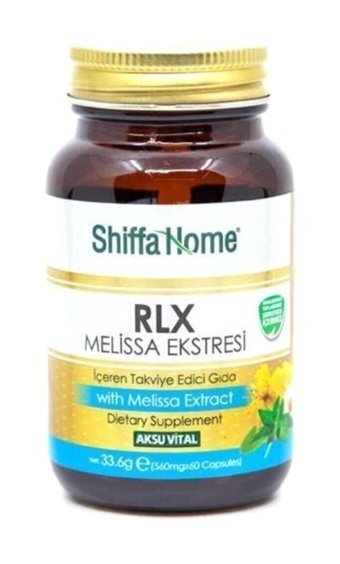 AksuVital Rlx Yetişkin Melisa Ekstraktı 60 Adet