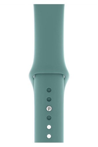 W Wopiece 2-3-4-5-6-7-Se Silikon 38-40-41 mm Yetişkin Akıllı Saat Kordonu Yeşil