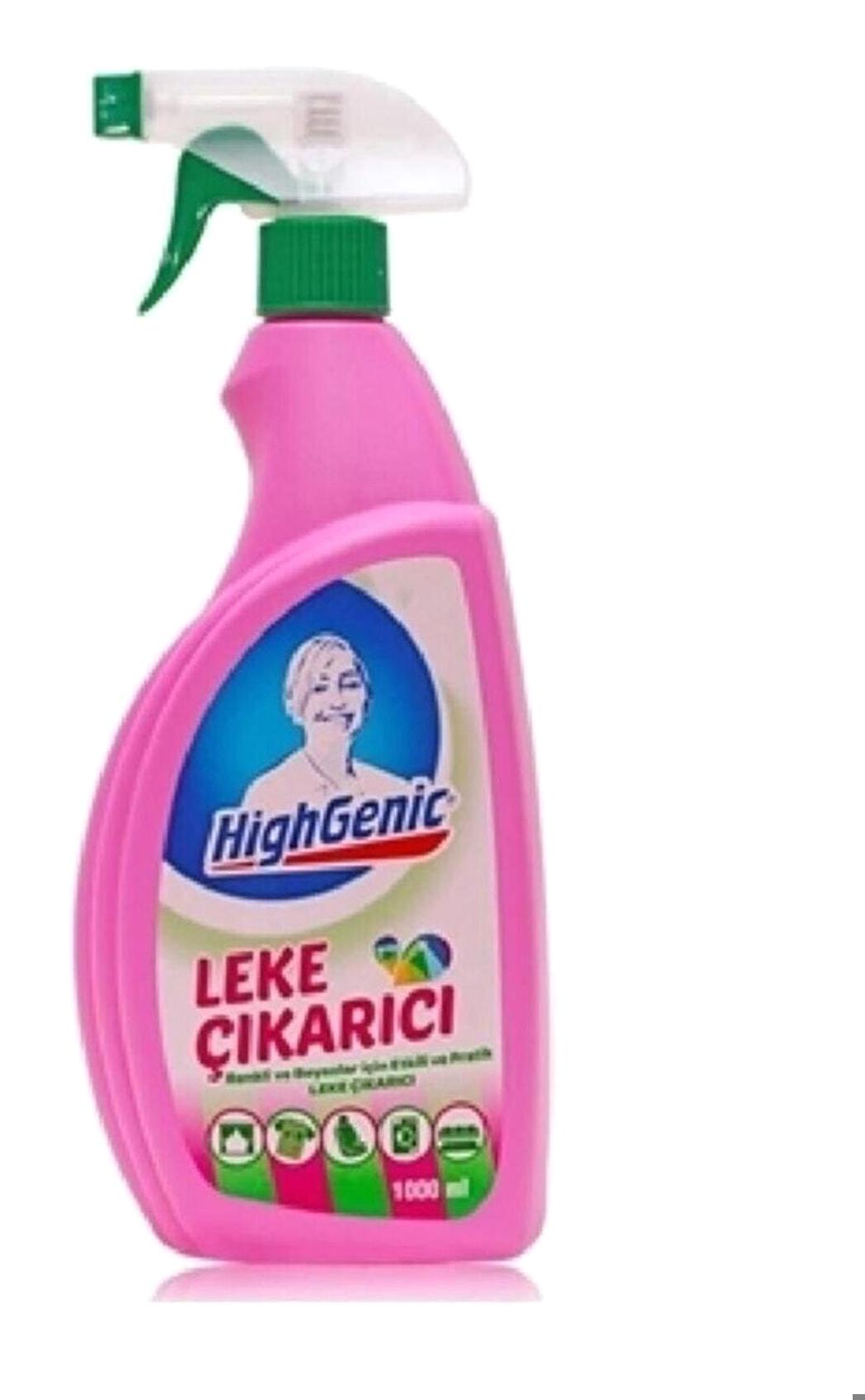 Highgenic Leke Çıkarıcı Sıvı Sprey Leke Çıkarıcı 1 lt