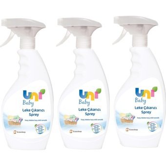 Uni Baby İnatçı Lekelere Karşı Etkili Sıvı Sprey Leke Çıkarıcı 3 x 500 ml