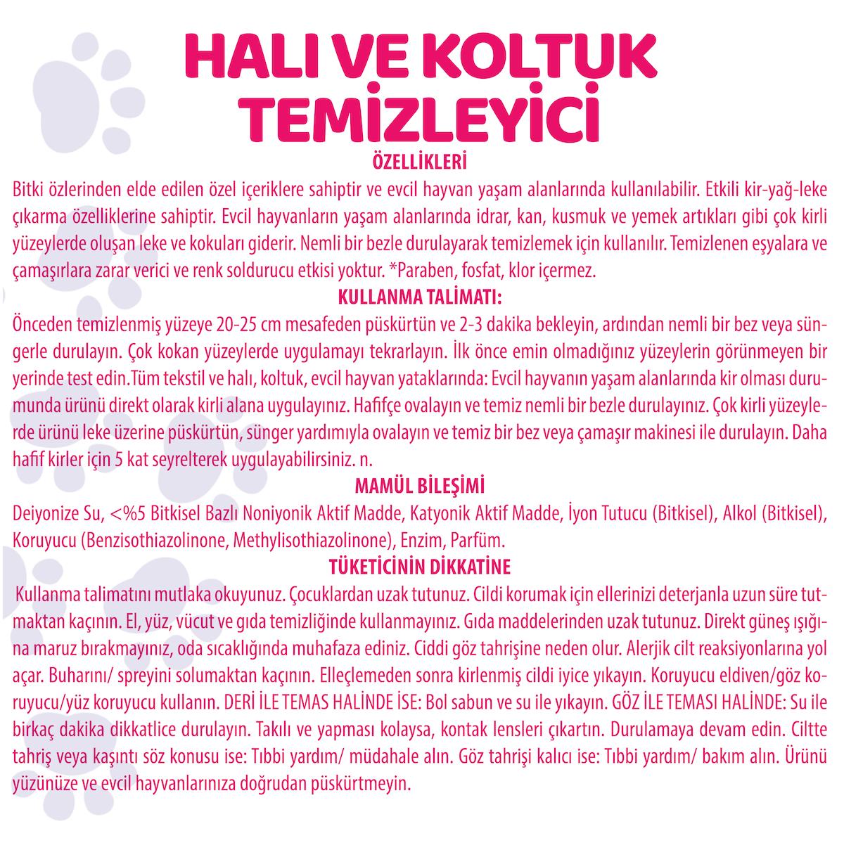 Pet White Sıvı Sprey Leke Çıkarıcı 500 ml