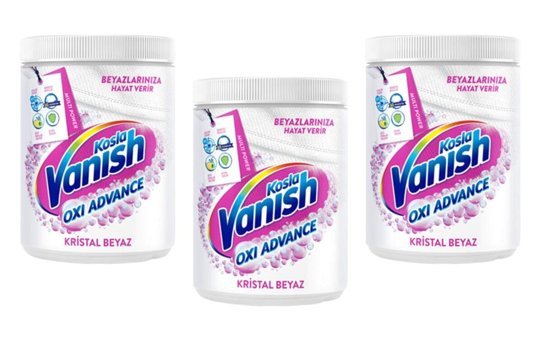 Vanish Oxi Action Beyazlar İçin Toz Leke Çıkarıcı 3 x 400 gr