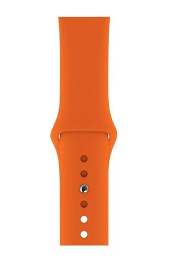 W Wopiece 2-3-4-5-6-7-Se Silikon 38-40-41 mm Yetişkin Akıllı Saat Kordonu Turuncu