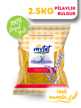Mytat Pilavlık Bulgur 2.5 kg