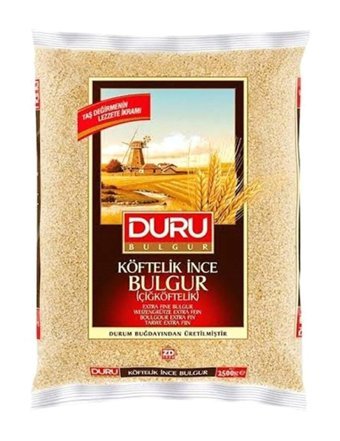 Duru İnce Çiğ Köftelik Bulgur 2.5 kg