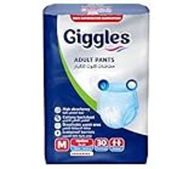 Giggles Emici Külot Hasta Bezi M Organik Külot Bebek Bezi 30 Adet