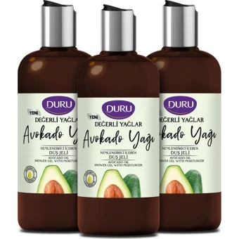 Duru Avokado Duş Jeli 3x500 ml