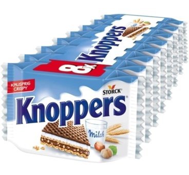Knoppers Storck Sütlü Gofret 8x25 gr