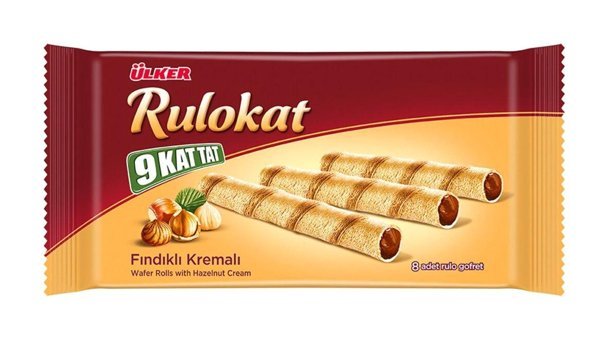 Ülker Rulokat Fındıklı Gofret 12x42 gr