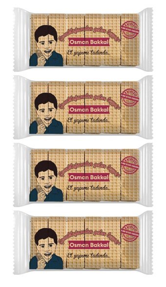 Tudobranco Vanilyalı Gofret 4x140 gr