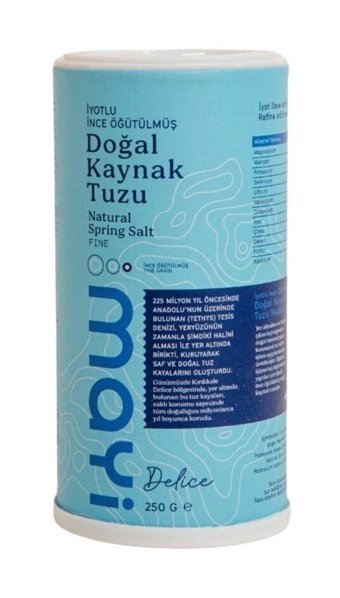 Mayi Tuz Tuzluklu İyotlu Toz Kaynak Tuz Şişe 250 gr