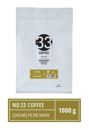 Kronotrop No 33 Sade Aromalı Arabica Öğütülmüş Filtre Kahve 1 kg
