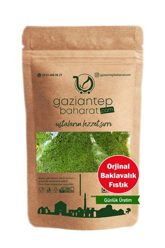 Gaziantep Baharat Boz Çiğ Gaziantep Yöresi Toz Antep Fıstığı 100 gr