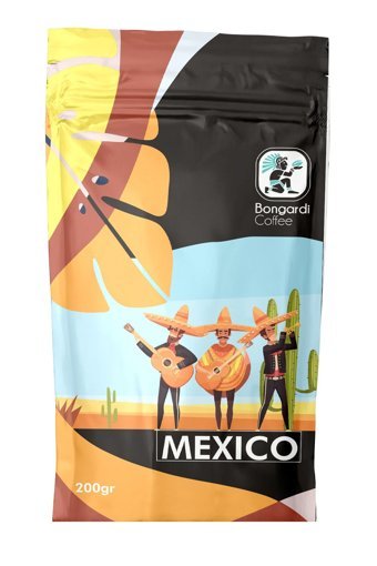 Bongardi Coffee Sade Aromalı Meksika Arabica Çekirdek Filtre Kahve 200 gr