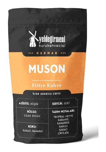 Yeldeğirmeni Kurukahvecisi Muson Sade Aromalı Arabica Öğütülmüş Filtre Kahve 1 kg