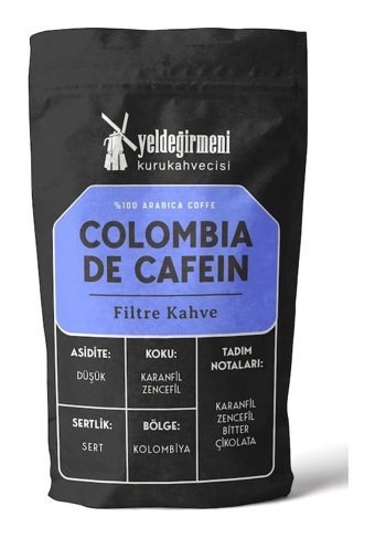 Yeldeğirmeni Kurukahvecisi Çikolata Karanfil Zencefil Aromalı Kolombiya Arabica Öğütülmüş Filtre Kahve 500 gr