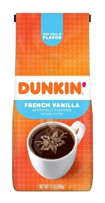 Dunkın Vanilya Aromalı Arabica Öğütülmüş Filtre Kahve 340 gr