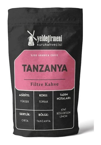Yeldeğirmeni Kurukahvecisi Meyve Aromalı Tanzanya Arabica Öğütülmüş Filtre Kahve 1 kg