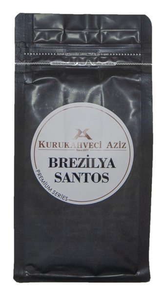 Kurukahveci Aziz Sade Aromalı Brezilya Çekirdek Filtre Kahve 1 kg