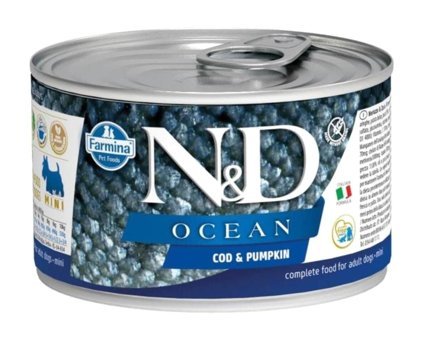 N&d Konserve Balık - Balkabaklı Yaş Köpek Maması 140 gr Tekli