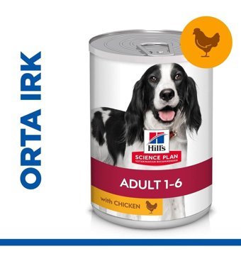 Hill's Tavuklu Parça Etli Yaş Köpek Maması 370 gr 6'lı