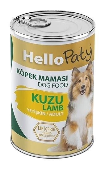 Hello Paty Lif İçerikli Tavuklu Yaş Köpek Maması 12 x 415 gr 12'li