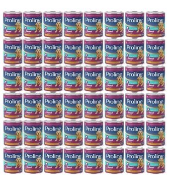 Pro Line Dana Etli Yaş Köpek Maması 48 x 395 gr 48'li