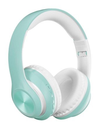 Universal P68 Kulak Üstü Kablosuz Bluetooth Kulaklık Turkuaz