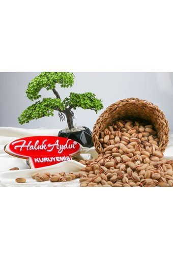 Haluk Aydın Kuruyemiş Kabuklu Kavrulmuş Siirt Yöresi Tane Antep Fıstığı 500 gr