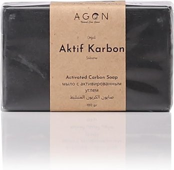 Agon Aktif Karbon Özlü Sabun 120 gr