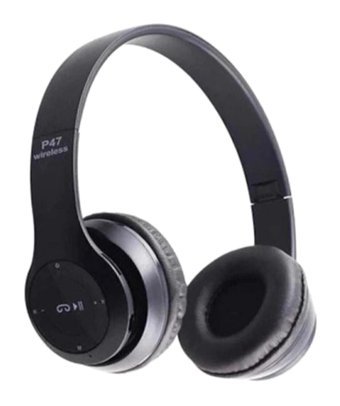 Okmore P47 Kulak Üstü Kablosuz Bluetooth Kulaklık Siyah