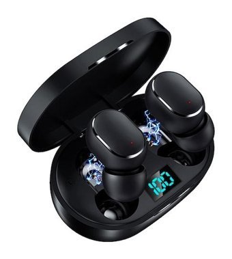 Dvr Gsm E6S Kulak İçi Kablosuz Bluetooth Kulaklık Siyah