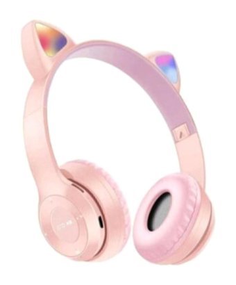 Gnctech P47M Kulak Üstü Kablosuz Bluetooth Kulaklık Pembe