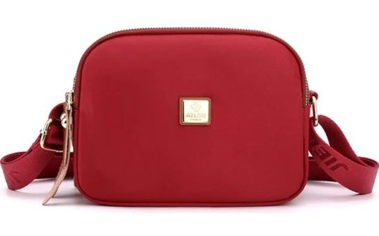 Globeasy Moda Büyük Kapasiteli Kadın Omuz Çantası Kırmızı