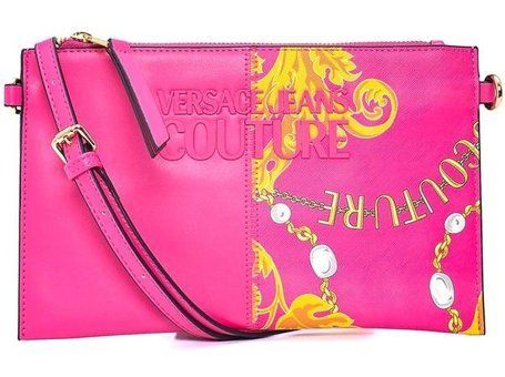 Versace Jeans Couture Klasik Kadın Omuz Çantası Fuşya