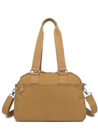 Smart Bags Krinkıl Kumaş 1122 Kadın Omuz Çantası Taba