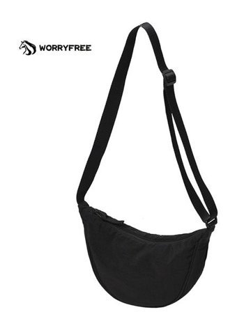 Worryfreeshopping Wr0415102 Şık Basit Naylon Kadın Omuz Çantası Siyah