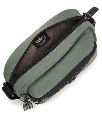 Kipling 1533023694 Enise Kadın Omuz Çantası Siyah - Yeşil