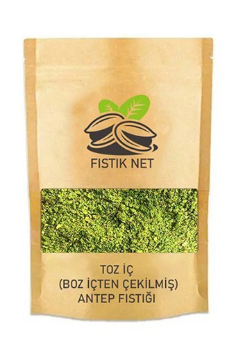 Fıstık Net Boz Çiğ Yöresi Toz Antep Fıstığı 500 gr